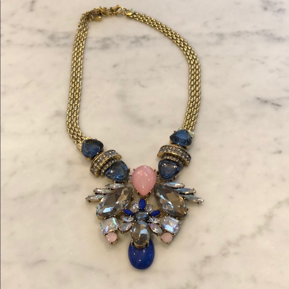 Bejeweled Costume Necklace